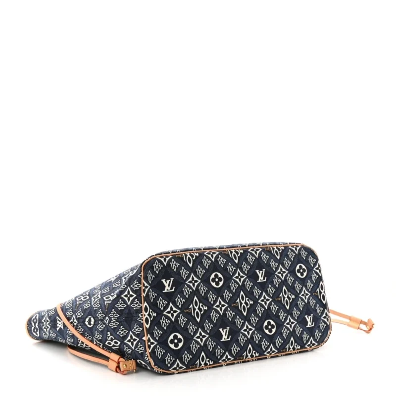 LOUIS VUITTON NEVERFULL MM BLUE JACQUARD SINCE 1854 - Image 6