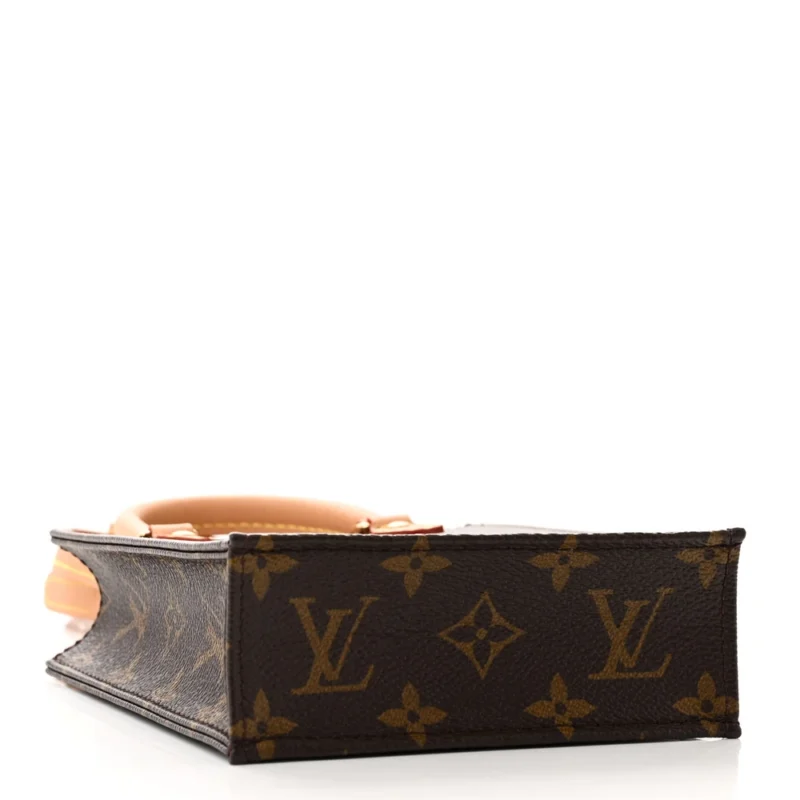 LOUIS VUITTON PETIT SAC PLAT BB MONOGRAM CANVAS GOLD HARDWARE - Image 6