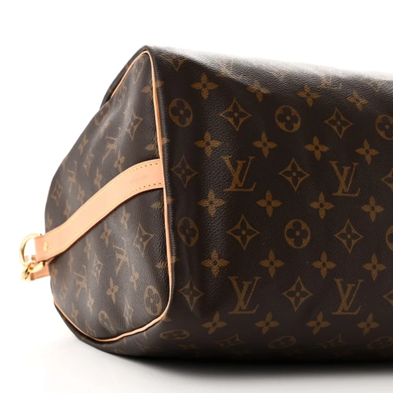 LOUIS VUITTON SPEEDY BANDOULI??RE 35 MONOGRAM CANVAS GOLD HARDWARE - Image 5