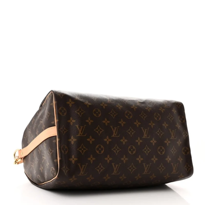 LOUIS VUITTON SPEEDY BANDOULI??RE 35 MONOGRAM CANVAS GOLD HARDWARE - Image 6