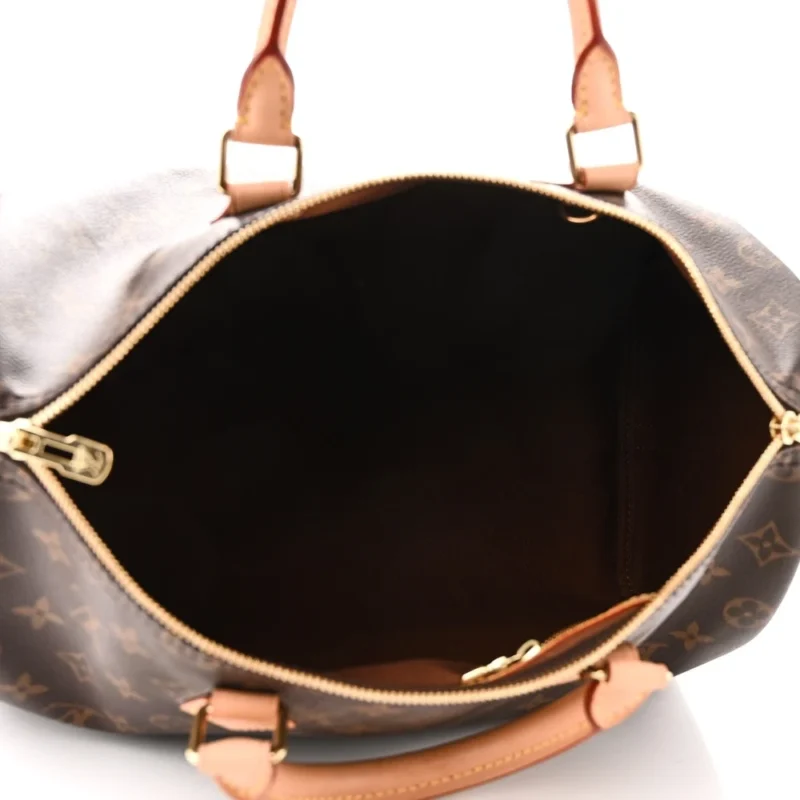LOUIS VUITTON SPEEDY BANDOULI??RE 35 MONOGRAM CANVAS GOLD HARDWARE - Image 7