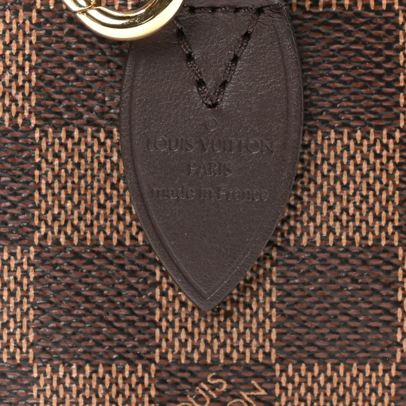 LOUIS VUITTON SPEEDY BANDOULIERE 20 DAMIER EBENE CANVAS BRASS HARDWARE - Image 2