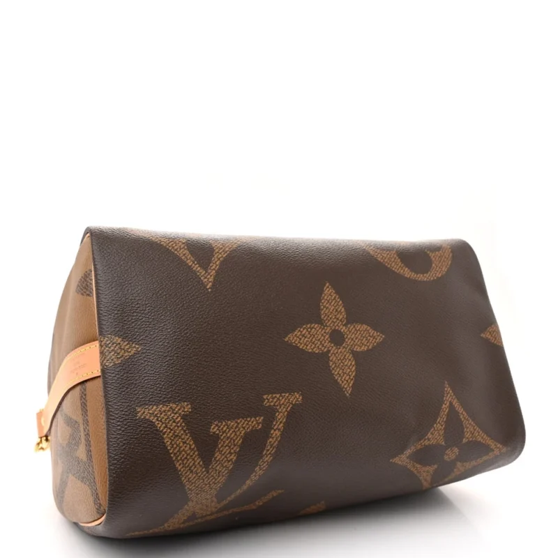 LOUIS VUITTON SPEEDY BANDOULIERE 30 REVERSE GIANT MONOGRAM CANVAS GOLD HARDWARE - Image 6