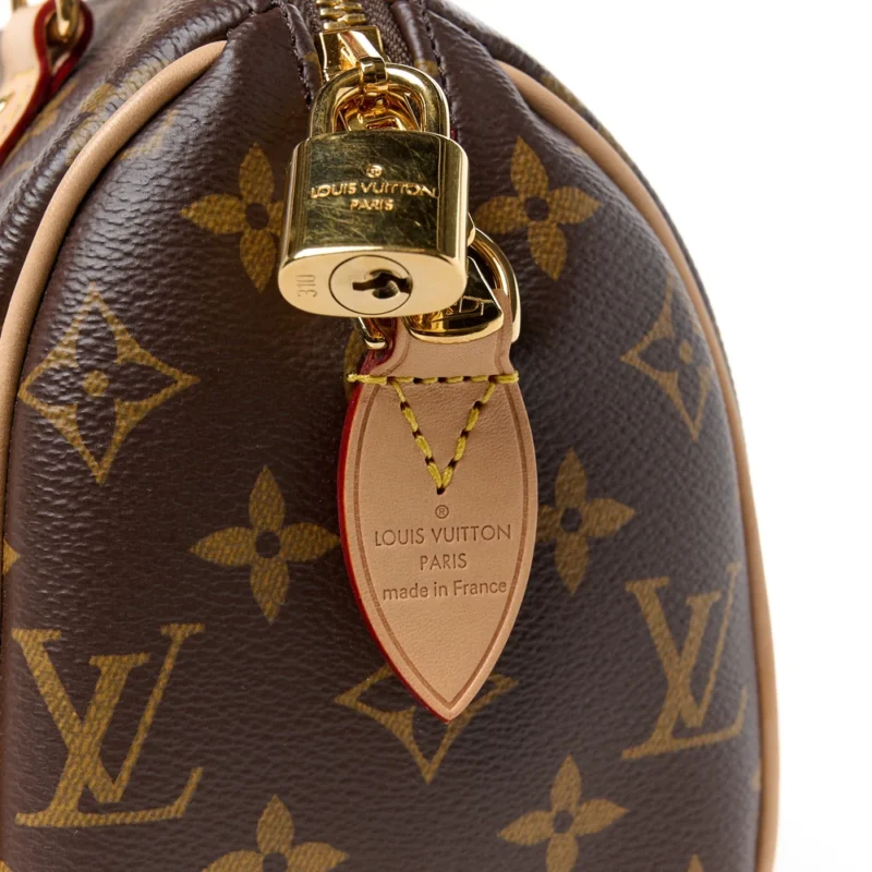 LOUIS VUITTON SPEEDY BANDOULIERE 20 BEIGE MONOGRAM CANVAS - Image 2