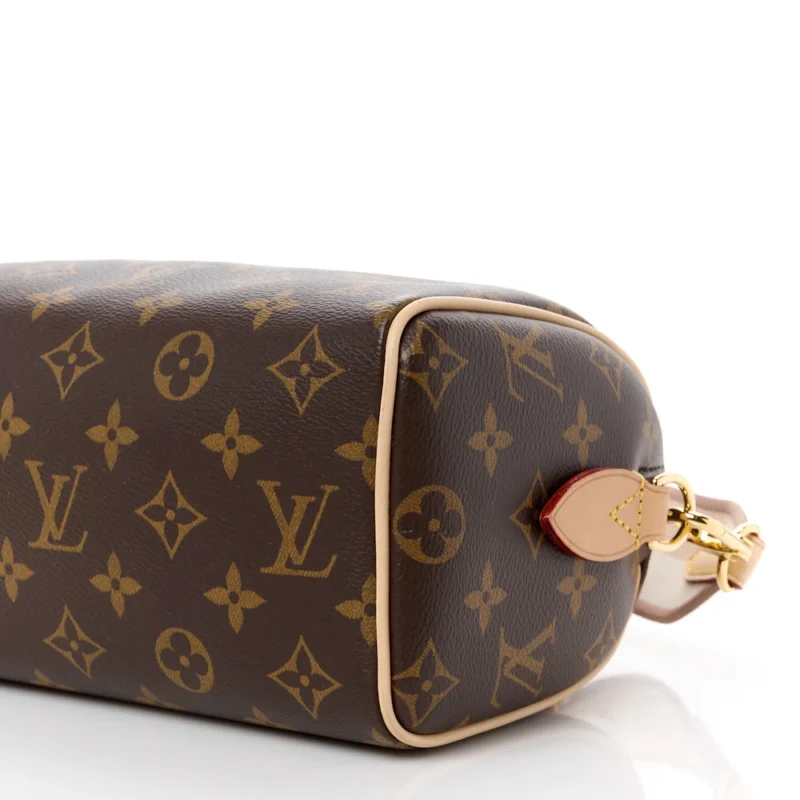 LOUIS VUITTON SPEEDY BANDOULIERE 20 BEIGE MONOGRAM CANVAS - Image 4