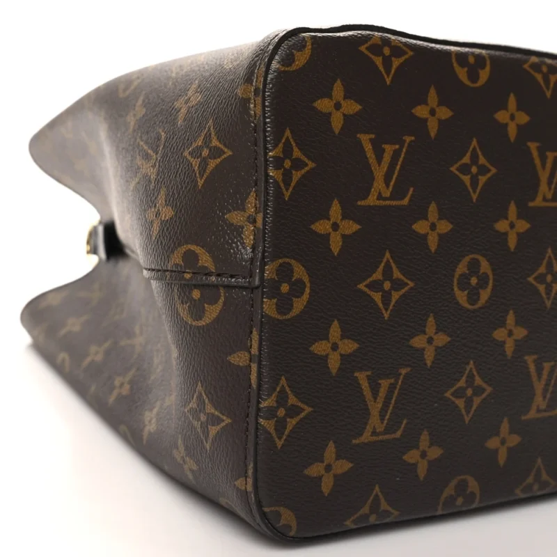 LOUIS VUITTON NEONOE MM BLACK MONOGRAM CANVAS - Image 4