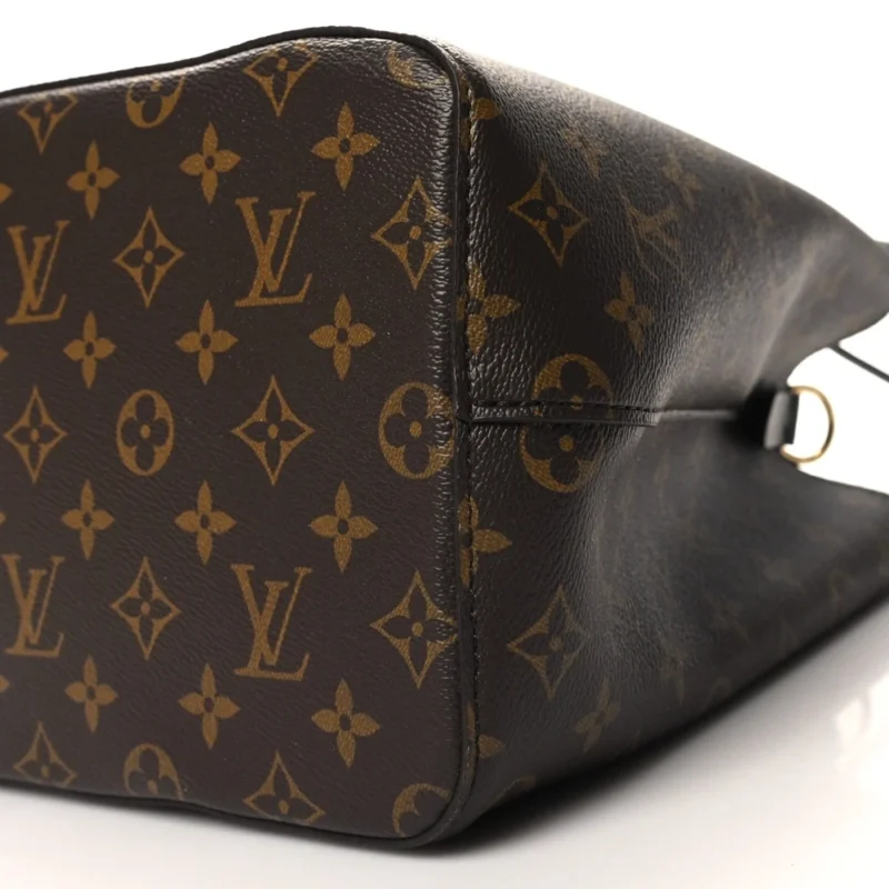 LOUIS VUITTON NEONOE MM BLACK MONOGRAM CANVAS - Image 5