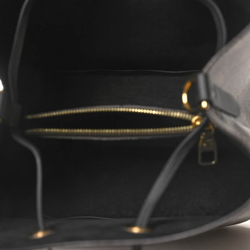 LOUIS VUITTON NEONOE MM BLACK MONOGRAM CANVAS - Image 7