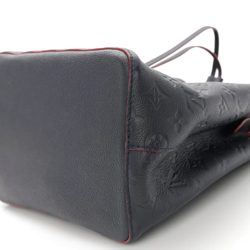 LOUIS VUITTON NEONOE MM MARINE ROUGE EMPREINTE LEATHER - Image 4