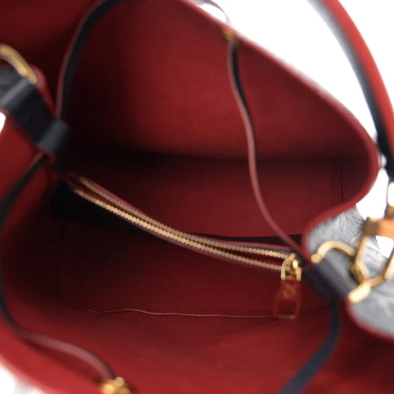 LOUIS VUITTON NEONOE MM MARINE ROUGE EMPREINTE LEATHER - Image 7