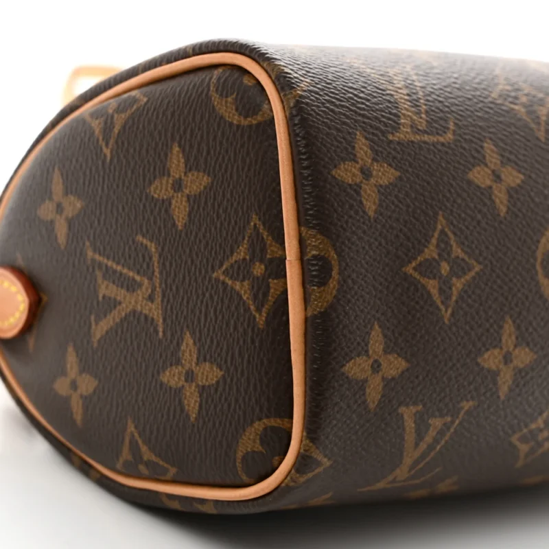 LOUIS VUITTON NANO SPEEDY BB MONOGRAM CANVAS GOLD HARDWARE - Image 4