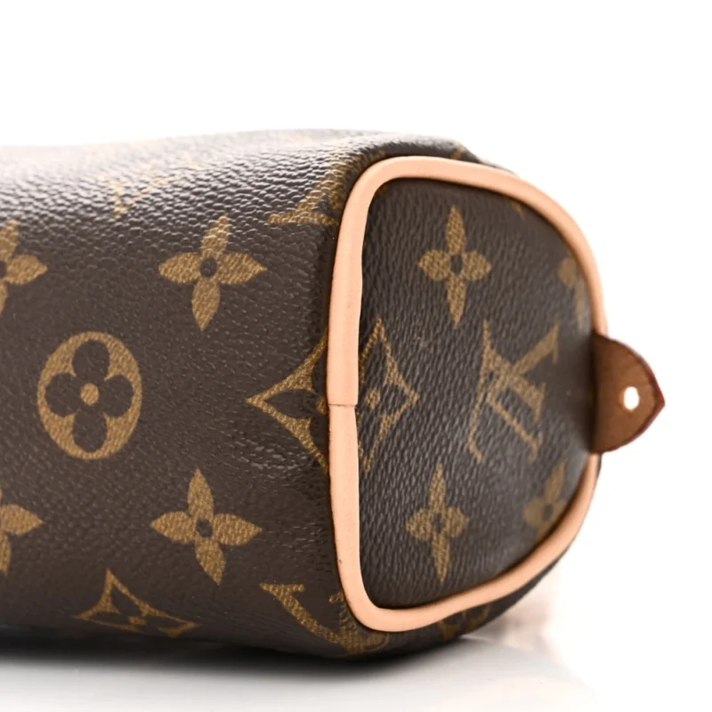 LOUIS VUITTON MINI SAC HL SPEEDY MONOGRAM CANVAS BRASS HARDWARE - Image 3