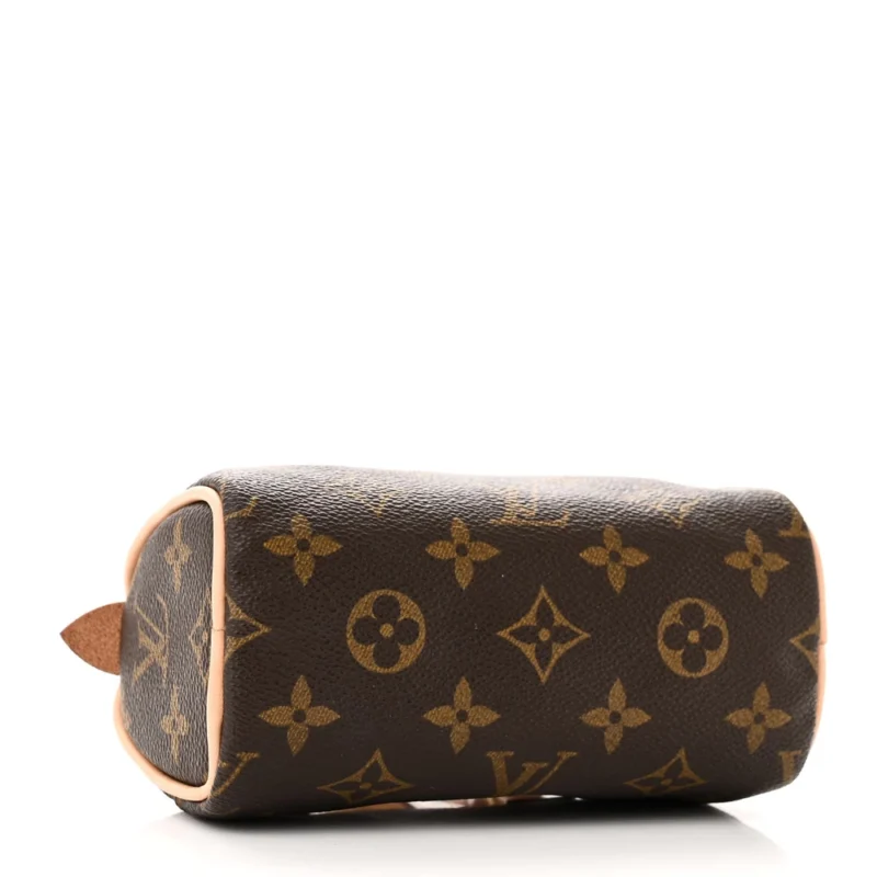 LOUIS VUITTON MINI SAC HL SPEEDY MONOGRAM CANVAS BRASS HARDWARE - Image 5