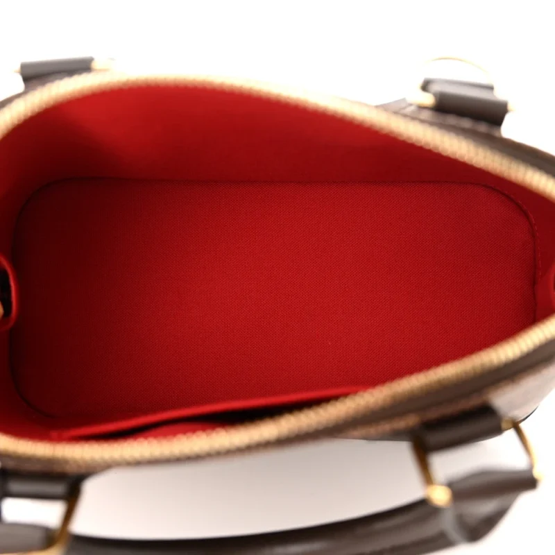 LOUIS VUITTON ALMA BB DAMIER EBENE CANVAS GOLD HARDWARE - Image 7