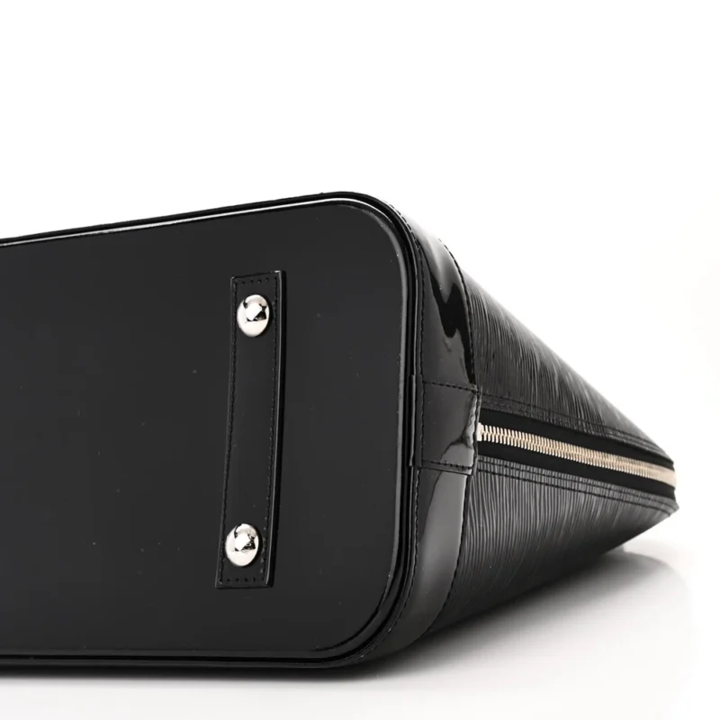 LOUIS VUITTON ALMA GM BLACK EPI LEATHER ELECTRIC SILVER HARDWARE - Image 5