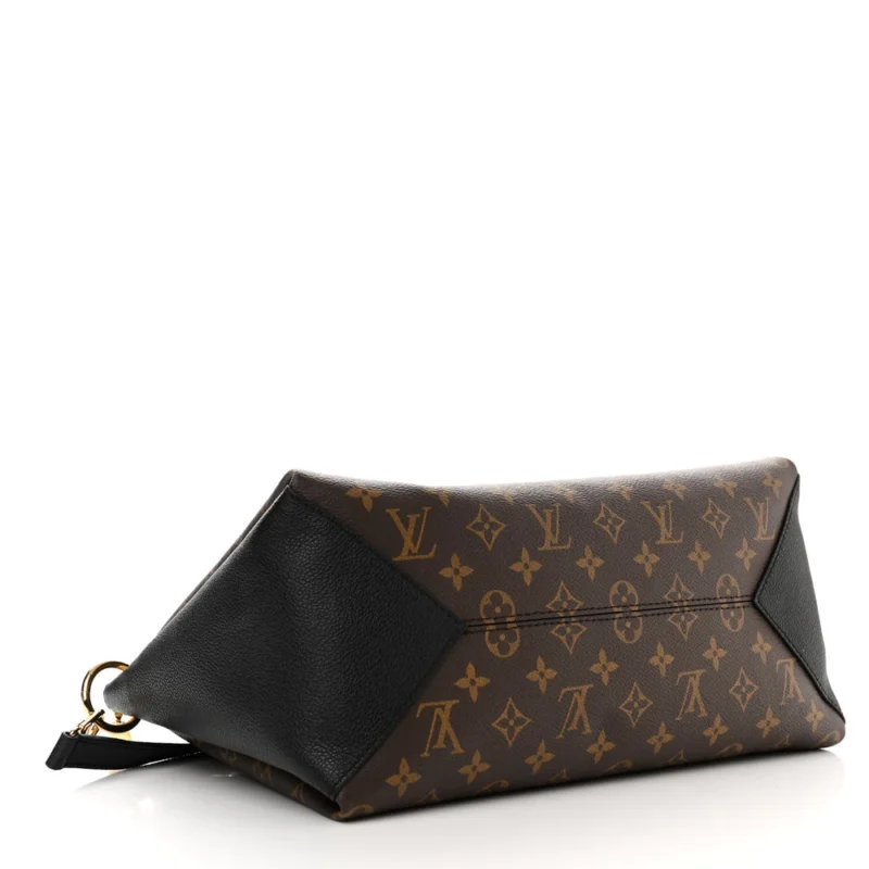 LOUIS VUITTON VENDOME MM BLACK MONOGRAM CANVAS GOLD HARDWARE - Image 6
