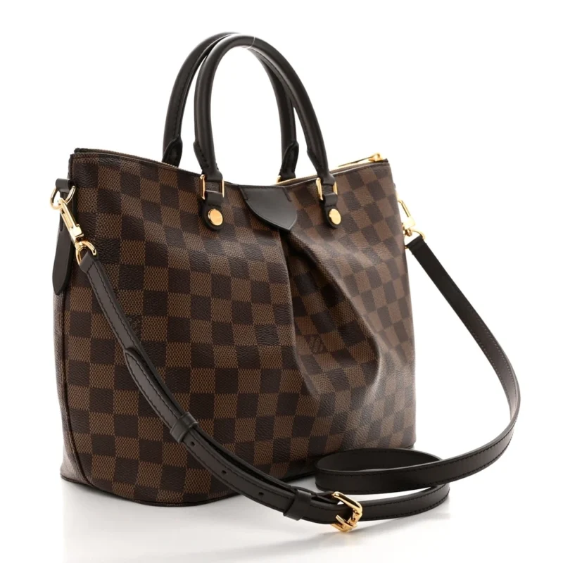LOUIS VUITTON SIENA MM DAMIER EBENE CANVAS GOLD HARDWARE - Image 3