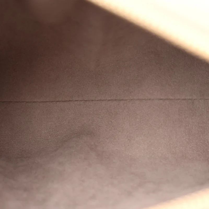 LOUIS VUITTON SIDE TRUNK MM TAUPE CALFSKIN LEATHER GOLD HARDWARE - Image 7