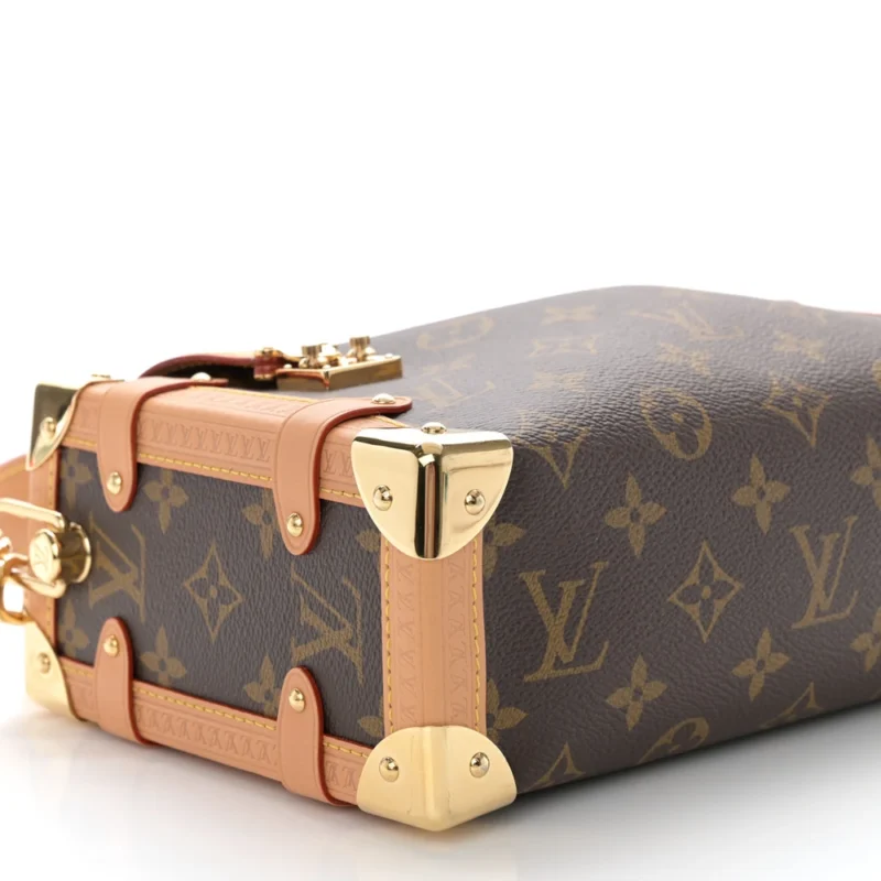 LOUIS VUITTON SIDE TRUNK MM MONOGRAM CANVAS GOLD HARDWARE - Image 4