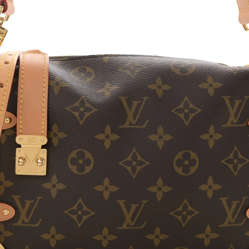 LOUIS VUITTON SIDE TRUNK MM MONOGRAM CANVAS GOLD HARDWARE - Image 8