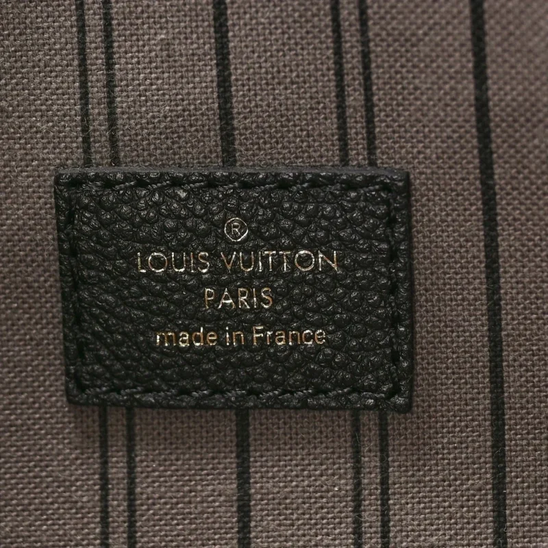 LOUIS VUITTON POCHETTE METIS PM BLACK EMPREINTE LEATHER BRASS HARDWARE - Image 2