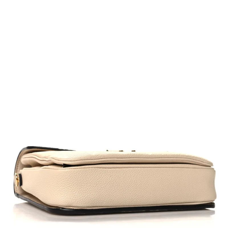 LOUIS VUITTON POCHETTE METIS PM CREME MONOGRAM EMPREINTE LEATHER BRASS HARDWARE - Image 6
