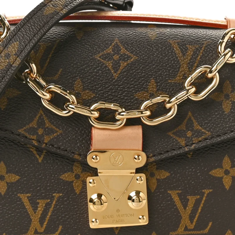LOUIS VUITTON POCHETTE METIS EAST WEST PM MONOGRAM CANVAS GOLD HARDWARE - Image 8