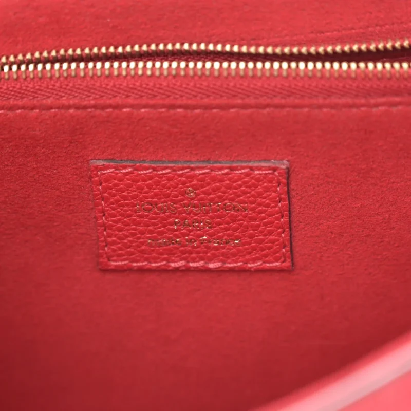 LOUIS VUITTON VAVIN PM SCARLET EMPREINTE LEATHER BRASS HARDWARE - Image 2