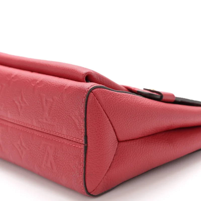LOUIS VUITTON VAVIN PM SCARLET EMPREINTE LEATHER BRASS HARDWARE - Image 4