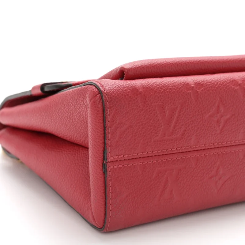 LOUIS VUITTON VAVIN PM SCARLET EMPREINTE LEATHER BRASS HARDWARE - Image 5