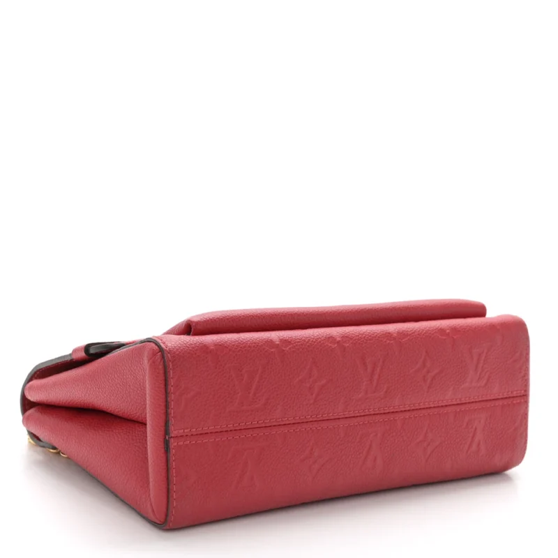 LOUIS VUITTON VAVIN PM SCARLET EMPREINTE LEATHER BRASS HARDWARE - Image 6