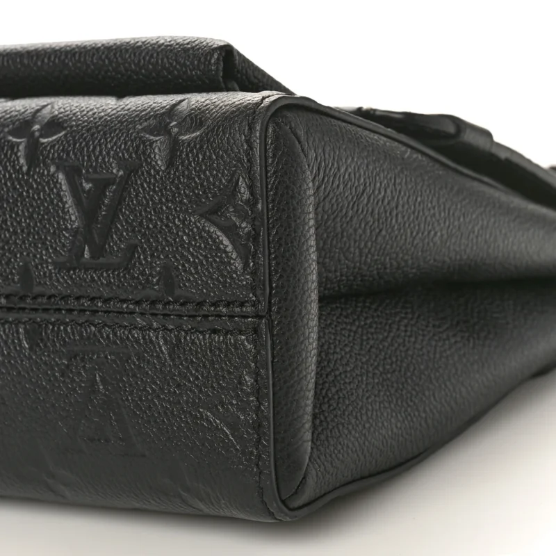 LOUIS VUITTON VAVIN PM BLACK EMPREINTE LEATHER BRASS HARDWARE - Image 4