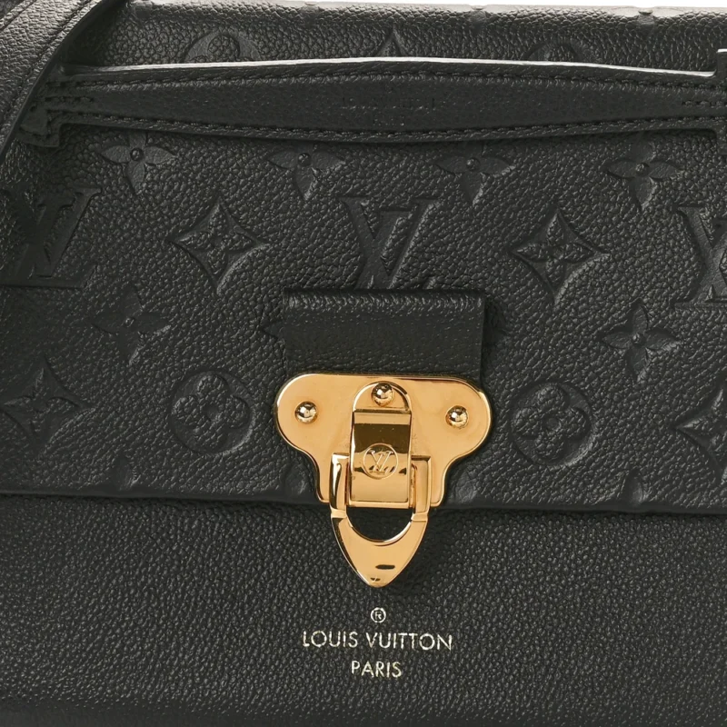 LOUIS VUITTON VAVIN PM BLACK EMPREINTE LEATHER BRASS HARDWARE - Image 8