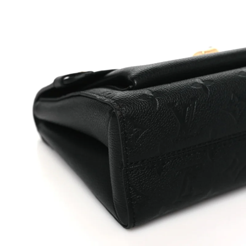 LOUIS VUITTON VAVIN PM BLACK EMPREINTE LEATHER GOLD HARDWARE - Image 5
