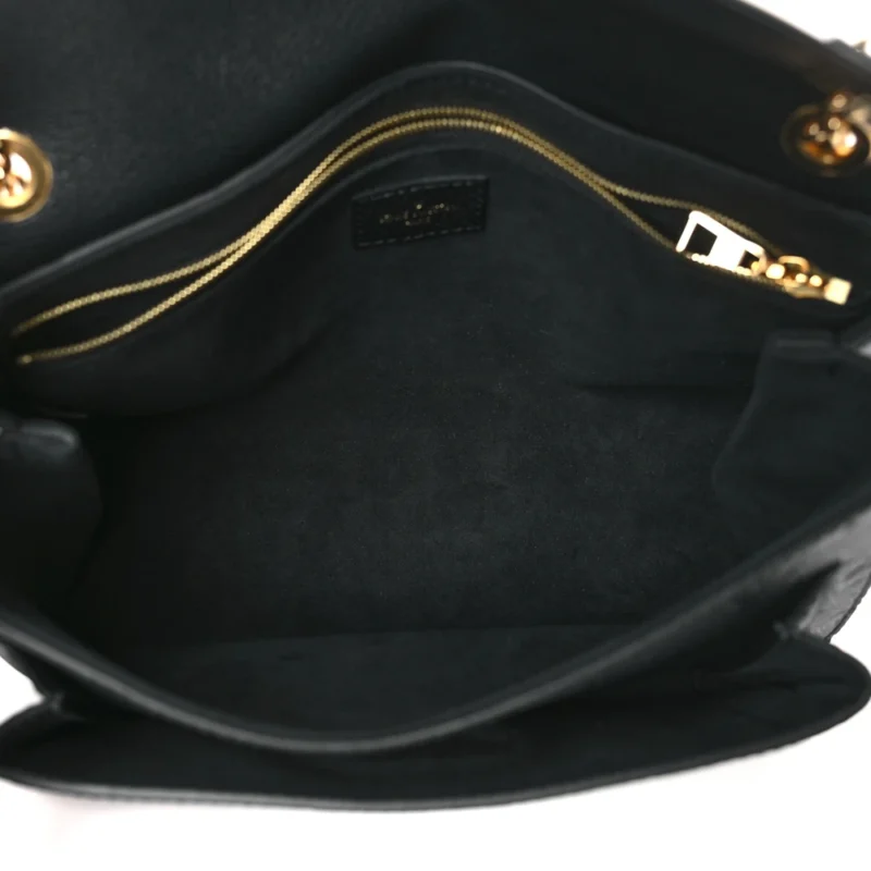 LOUIS VUITTON VAVIN PM BLACK EMPREINTE LEATHER GOLD HARDWARE - Image 7