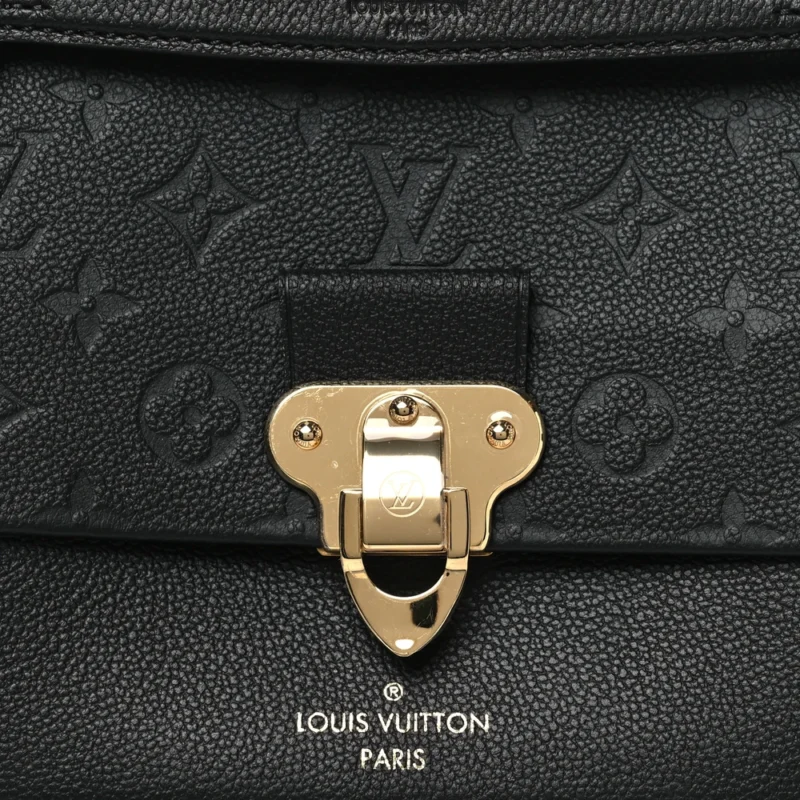 LOUIS VUITTON VAVIN PM BLACK EMPREINTE LEATHER GOLD HARDWARE - Image 8