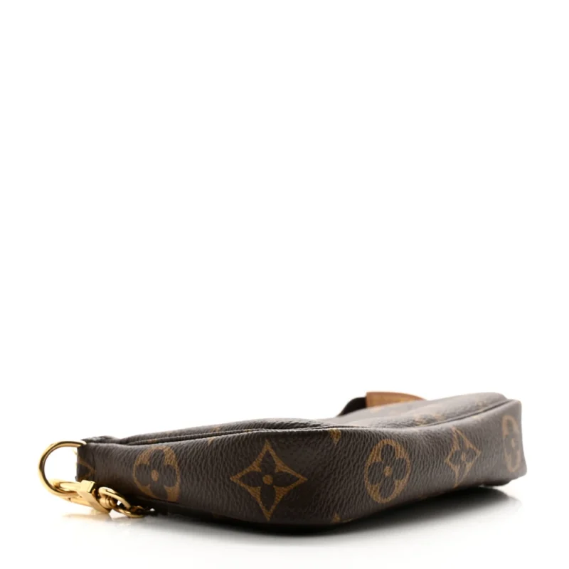 LOUIS VUITTON POCHETTE ACCESSOIRES BB MONOGRAM CANVAS GOLD HARDWARE - Image 4