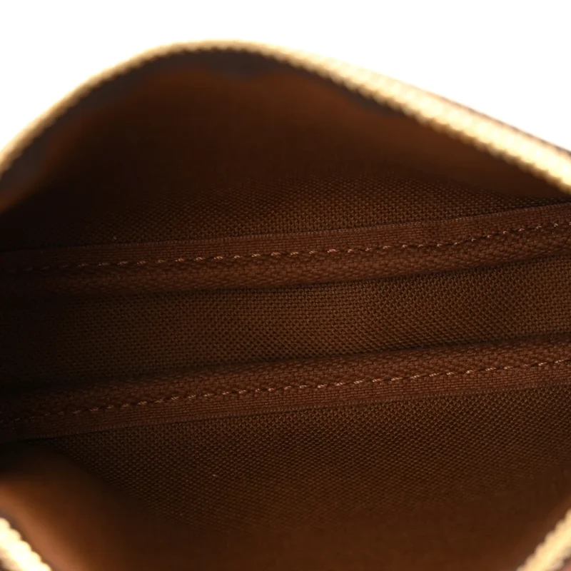 LOUIS VUITTON POCHETTE ACCESSOIRES BB MONOGRAM CANVAS GOLD HARDWARE - Image 5
