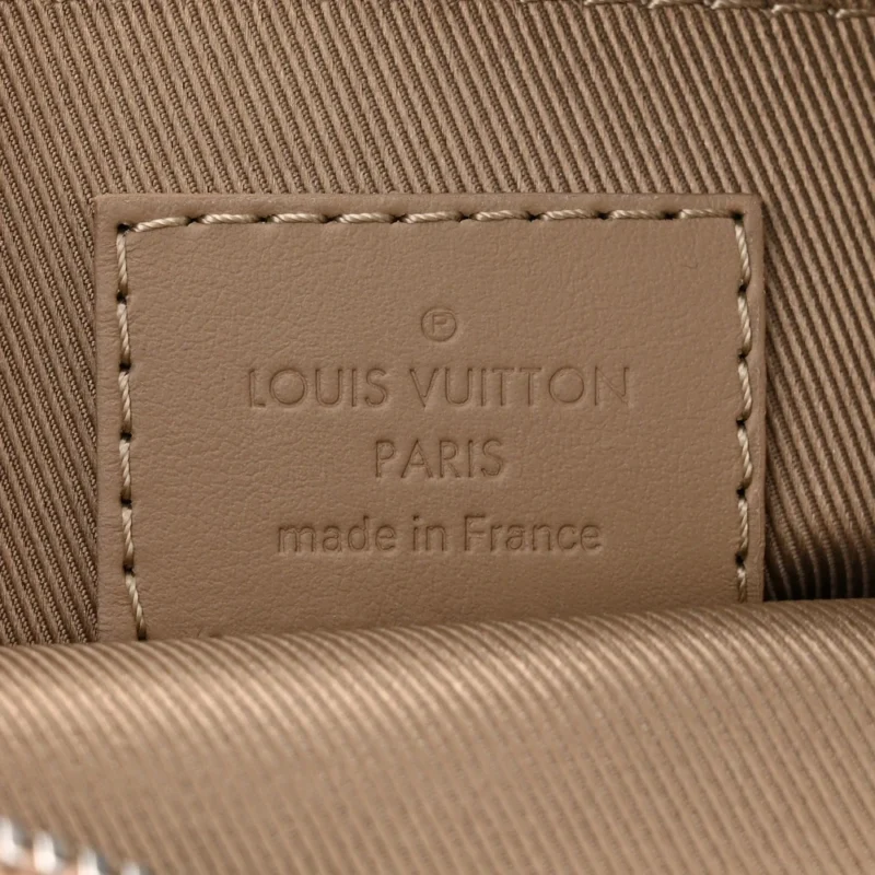 LOUIS VUITTON AEROGRAM FASTLINE MESSENGER PM SABLE BEIGE CALFSKIN LEATHER - Image 2