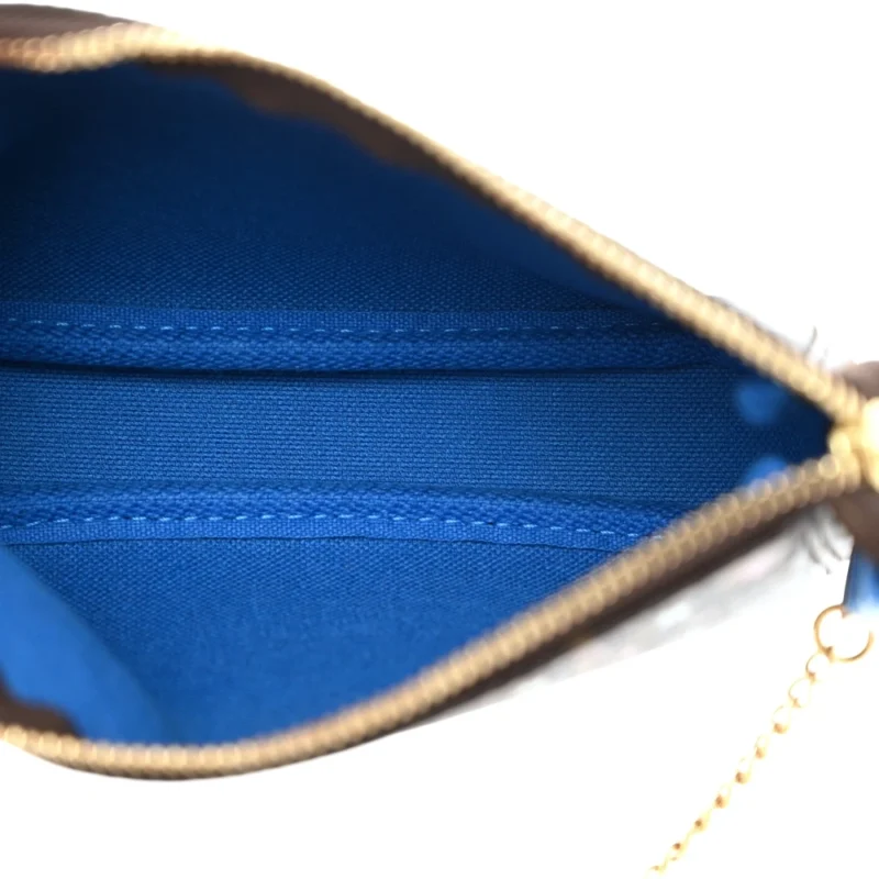 LOUIS VUITTON MINI VENICE POCHETTE ACCESSORIES 2019 CHRISTMAS ANIMATION MONOGRAM CANVAS GOLD HARDWARE - Image 4