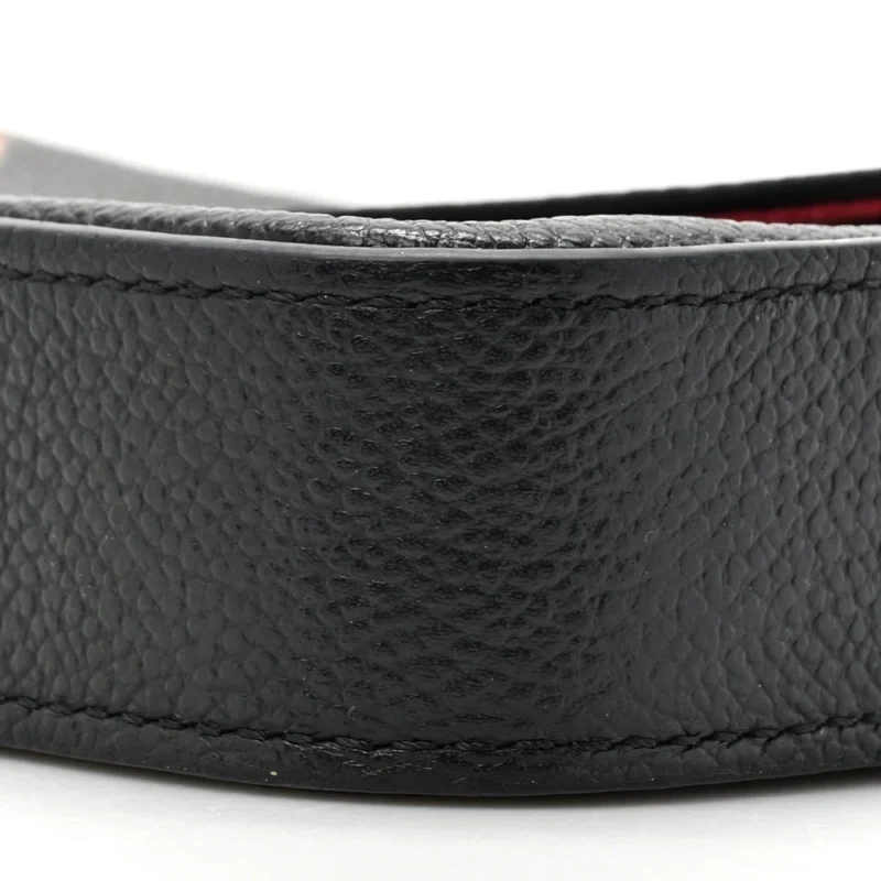 LOUIS VUITTON FELICIE POCHETTE PM BLACK/BEIGE GIANT MONOGRAM EMPREINTE LEATHER GOLD HARDWARE - Image 4