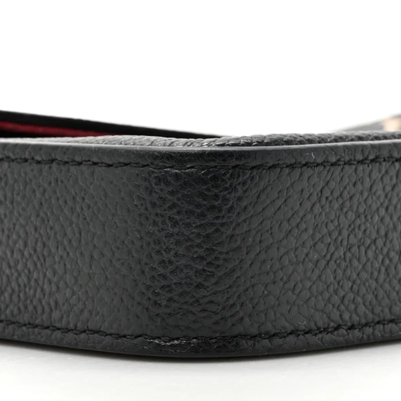 LOUIS VUITTON FELICIE POCHETTE PM BLACK/BEIGE GIANT MONOGRAM EMPREINTE LEATHER GOLD HARDWARE - Image 5