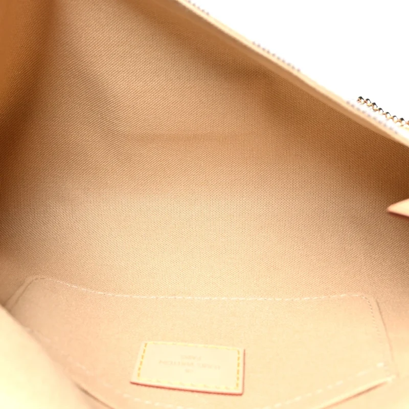 LOUIS VUITTON FAVORITE MM DAMIER AZUR CANVAS GOLD HARDWARE - Image 7