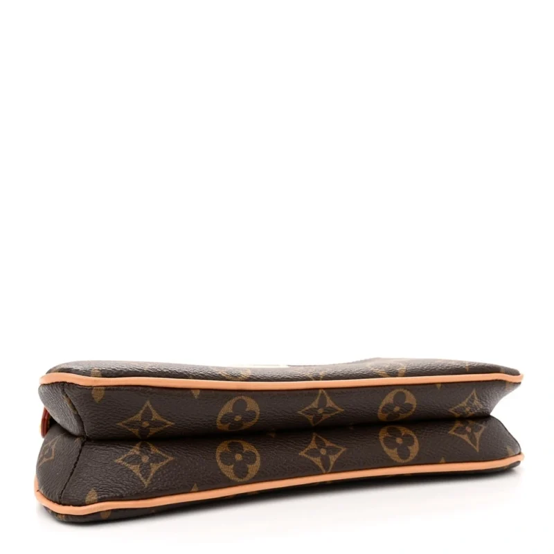 LOUIS VUITTON IVY WALLET ON CHAIN PM MONOGRAM CANVAS GOLD HARDWARE - Image 6