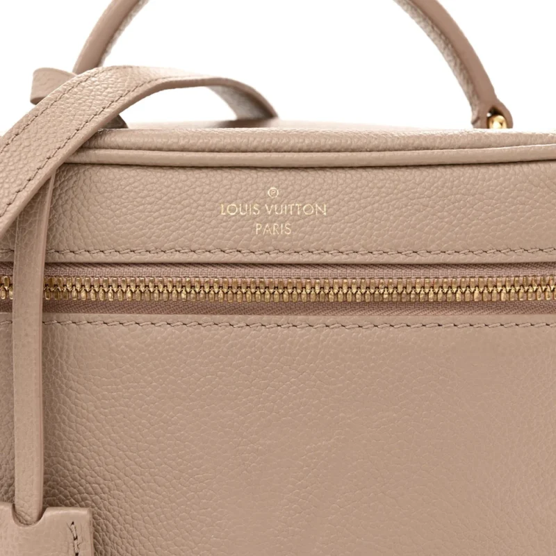 LOUIS VUITTON VANITY PM TOURTERELLE GIANT MONOGRAM EMPREINTE LEATHER GOLD HARDWARE - Image 8