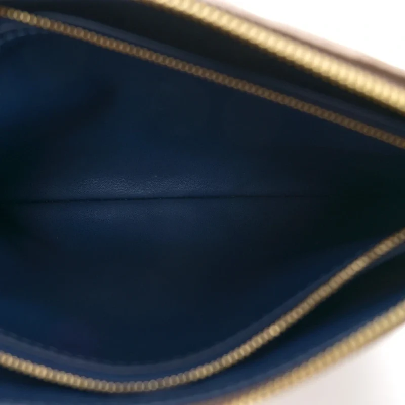 LOUIS VUITTON COUSSIN PM TAUPE EMBOSSED MONOGRAM LAMBSKIN LEATHER GOLD HARDWARE - Image 6