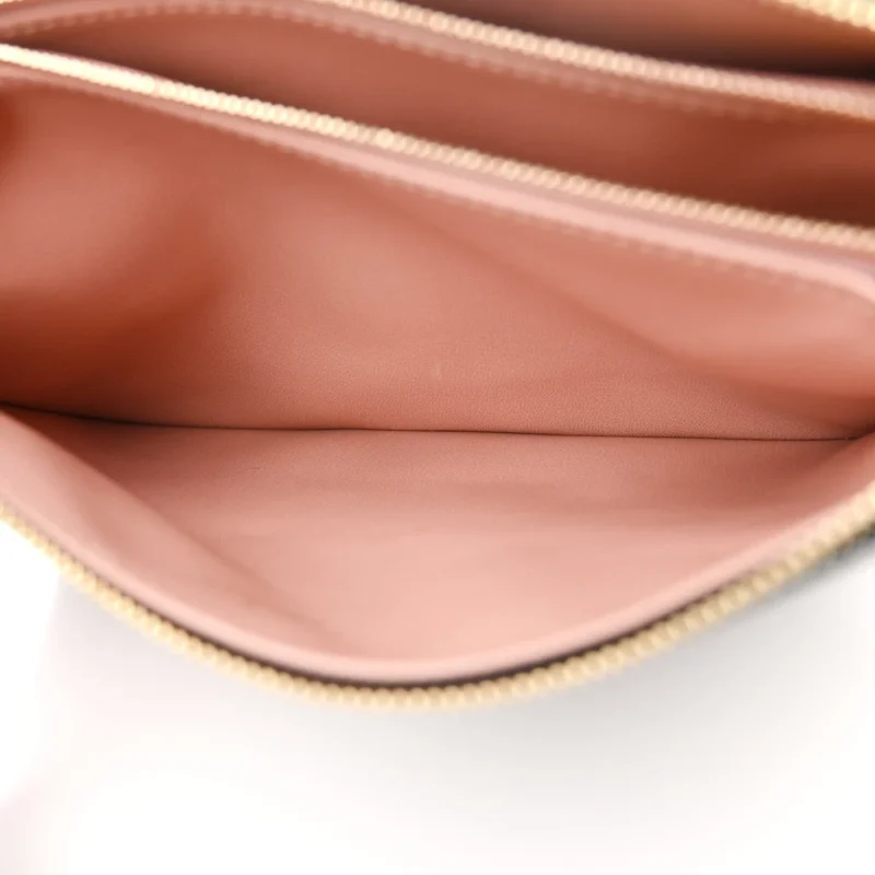 LOUIS VUITTON COUSSIN PM BLACK EMBOSSED MONOGRAM LAMBSKIN LEATHER GOLD HARDWARE - Image 7