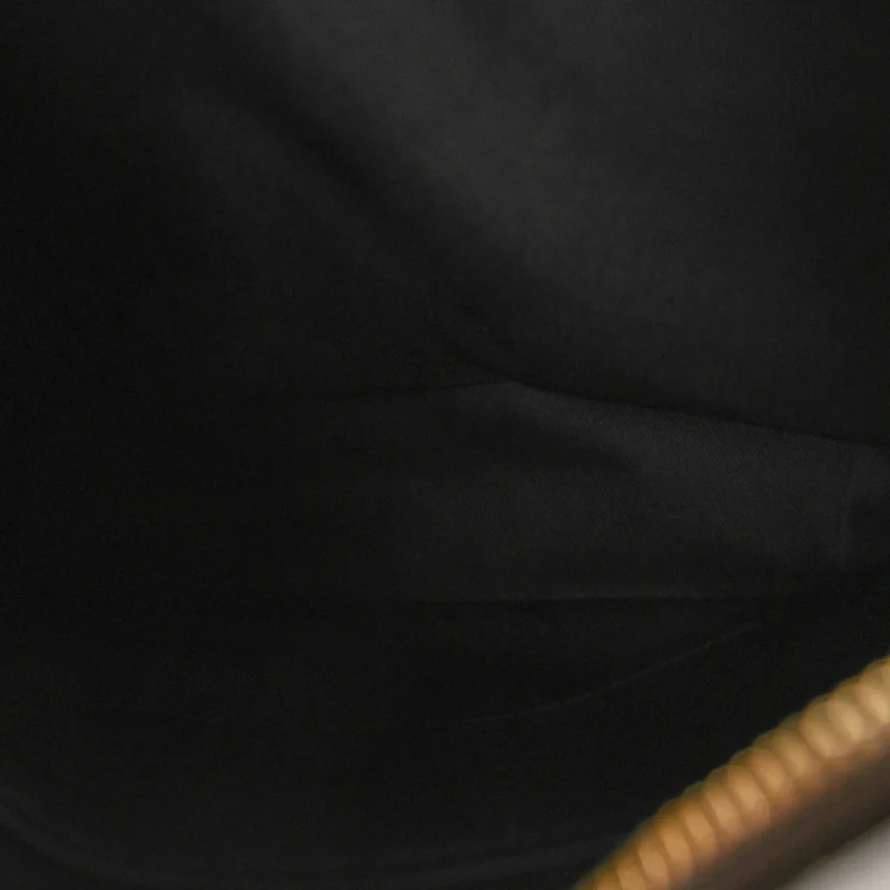 LOUIS VUITTON ODEON MM BLACK MONOGRAM CANVAS GOLD HARDWARE - Image 7