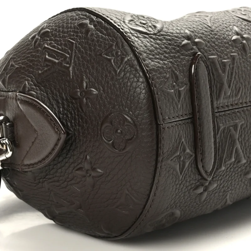 LOUIS VUITTON NEO PAPILLON PM MARRON MONOGRAM CANVAS REVELATION SILVER HARDWARE - Image 5