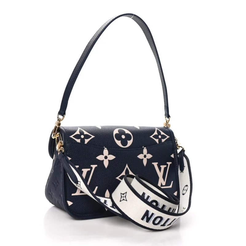 LOUIS VUITTON DIANE PM NAVY/CREME GIANT MONOGRAM EMPREINTE LEATHER - Image 3